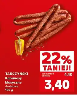 Kaufland Kabanosy klasyczne drobiowe Tarczyński oferta