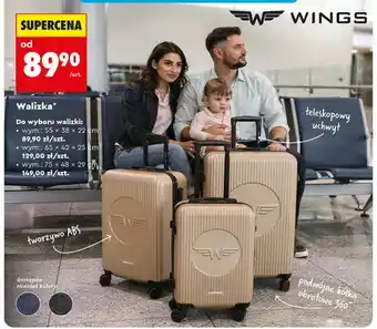 Walizka WINGS wym.: 75x48x29cm
