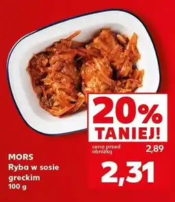 Kaufland Ryba w sosie greckim MORS oferta