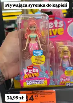 Biedronka Magiczna pływająca syrenka do kąpieli Zuru Pets Alive oferta