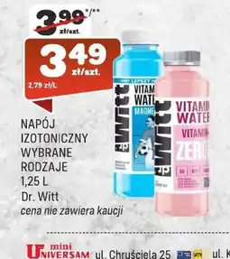 Społem Napój izotoniczny Dr Witt oferta