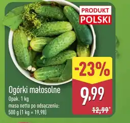 ALDI Ogórki Netto oferta