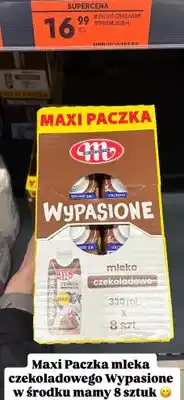 Biedronka Mleko UHT czekoladowe Wypasione Mlekovita Maxi Paczka 8-pak oferta