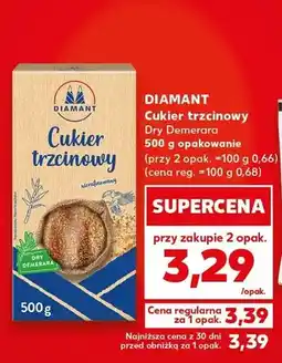 Kaufland Cukier trzcinowy Dry Demerara Diamant oferta