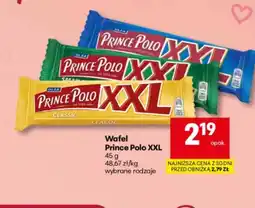 Delikatesy Centrum Wafel Prince Polo oferta