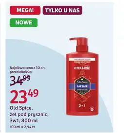 Rossmann Żel pod prysznic Old Spice oferta
