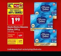 Biedronka Masło Mleczna Dolina oferta