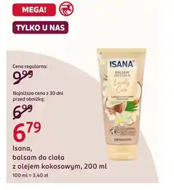 Rossmann Balsam do ciała Isana oferta