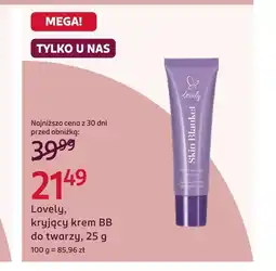 Rossmann Krem do twarzy Lovely oferta