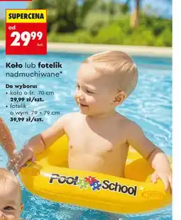 Biedronka Koło nadmuchiwane INTEX o śr. 70cm oferta
