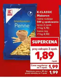 Kaufland Makaron K-CLASSIC oferta