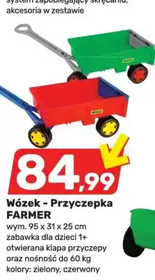 Bricomarche Wózek - Przyczepka FARMER wym. 95x31x25cm oferta