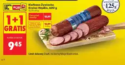 Biedronka Kiełbasa Kraina Wędlin oferta