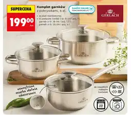 Biedronka Zestaw garnków Gerlach oferta