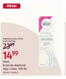 Rossmann Krem do depilacji Veet oferta