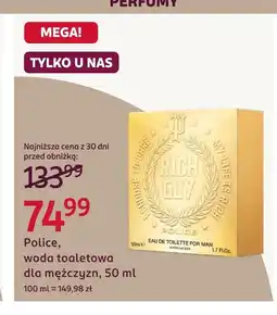 Rossmann Woda toaletowa dla mężczyzn Police oferta