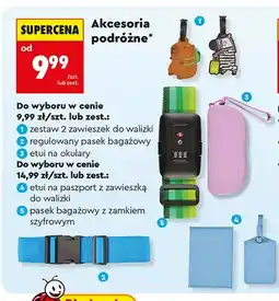 Biedronka Pasek bagażowy z zamkiem szyfrowym oferta