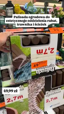 Biedronka Palisada ogrodowa Prosperplast IPAL5 2,7m oferta