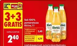 Biedronka Sok Riviva oferta