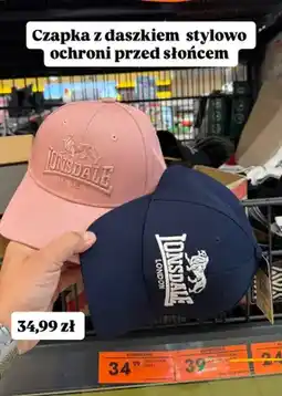 Biedronka Czapka z daszkiem Lonsdale oferta