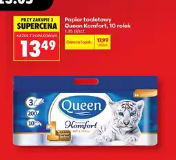 Biedronka Papier toaletowy Queen oferta