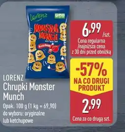 ALDI Chrupki Monster Munch oferta