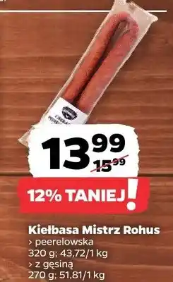 Netto Kiełbasa Mistrz Rohus oferta