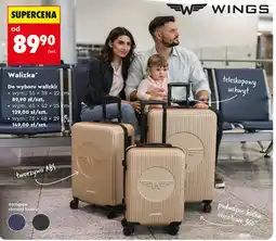 Biedronka Walizka WINGS wym.: 55x38x22cm oferta