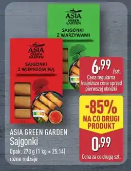 ALDI Sajgonki z wieprzowiną Asia Green Garden oferta
