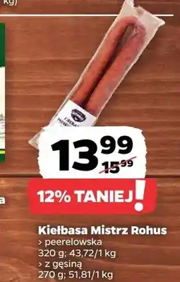 Netto Kiełbasa z gęsiną Mistrz Rohus oferta