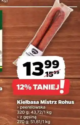 Netto Kiełbasa z gęsiną Mistrz Rohus oferta