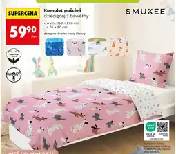 Biedronka Komplet pościeli Smukee oferta