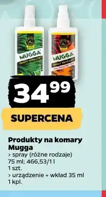 Netto Urządzenie + wkład na komary Mugga 35ml oferta