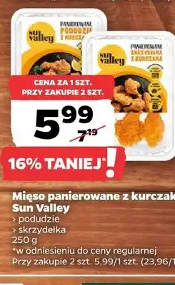 Netto Mięso panierowane z kurczaka skrzydełka Sun Valley oferta