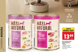 Biedronka Karma dla psów Maxi Natural oferta