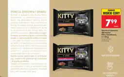 Biedronka Karma w saszetce dla kotów Kitty Excellence, 4 × 85 g różne rodzaje oferta