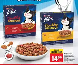 Biedronka Karma sucha dla kotów Felix Doubly Delicious oferta