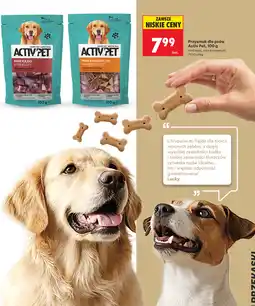 Biedronka Przysmak dla psów Activ Pet, 100 g mini kąski, mini kanapeczki oferta
