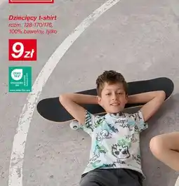 KiK Dziecięcy t-shirt rozm. 128-170/176, 100% bawełny oferta