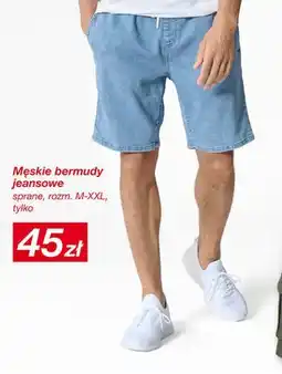 KiK Męskie bermudy jeansowe oferta