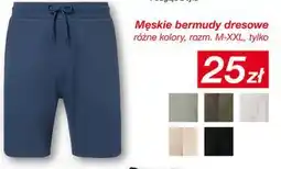 KiK Męskie bermudy dresowe oferta