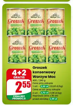 Dino Groszek konserwowy Warzyw Moc oferta