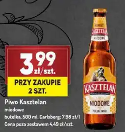 Avita Piwo Kasztelan miodowe Carlsberg oferta