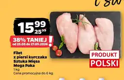 Netto Filet z piersi kurczaka Sztuka Mięsa Mega Paka oferta