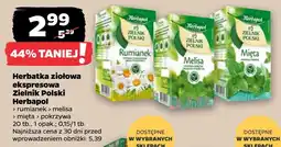 Netto Herbatka ziołowa ekspresowa Zielnik Polski oferta