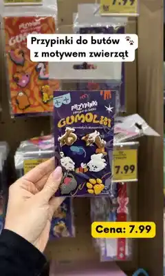 Kaufland Przypinki do butów z motywem zwierząt Gumolki oferta