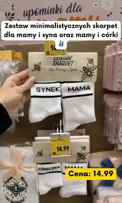Kaufland Zestaw minimalistycznych skarpet oferta