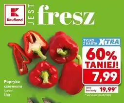 Kaufland Papryka czerwona luzem oferta