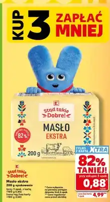Kaufland Masło ekstra Stąd takie Dobre! oferta
