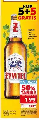 Kaufland Piwo 5,6% ŻYWIEC oferta